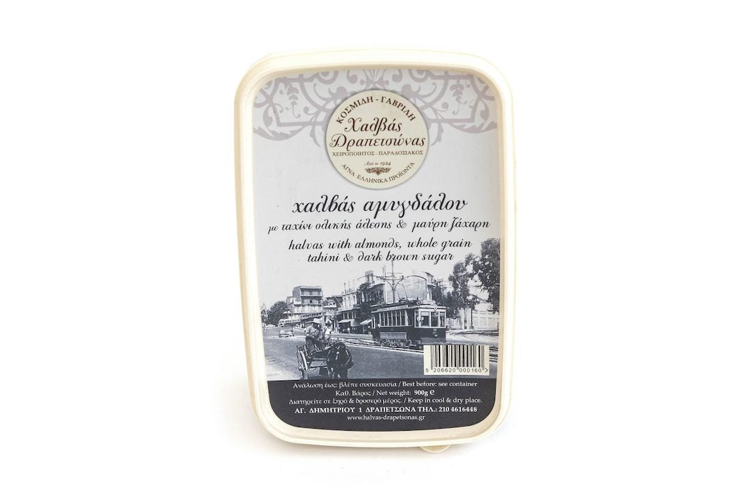Halva artisanal au tahini complet et sucre de canne 450g