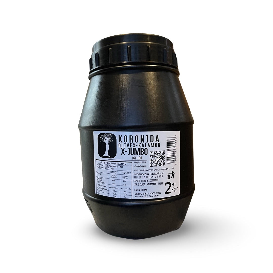 Olives noires Kalamata XJumbo 2kg