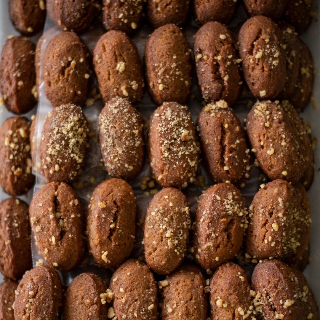 Melomakarona gâteaux de noël au miel et noix 680g