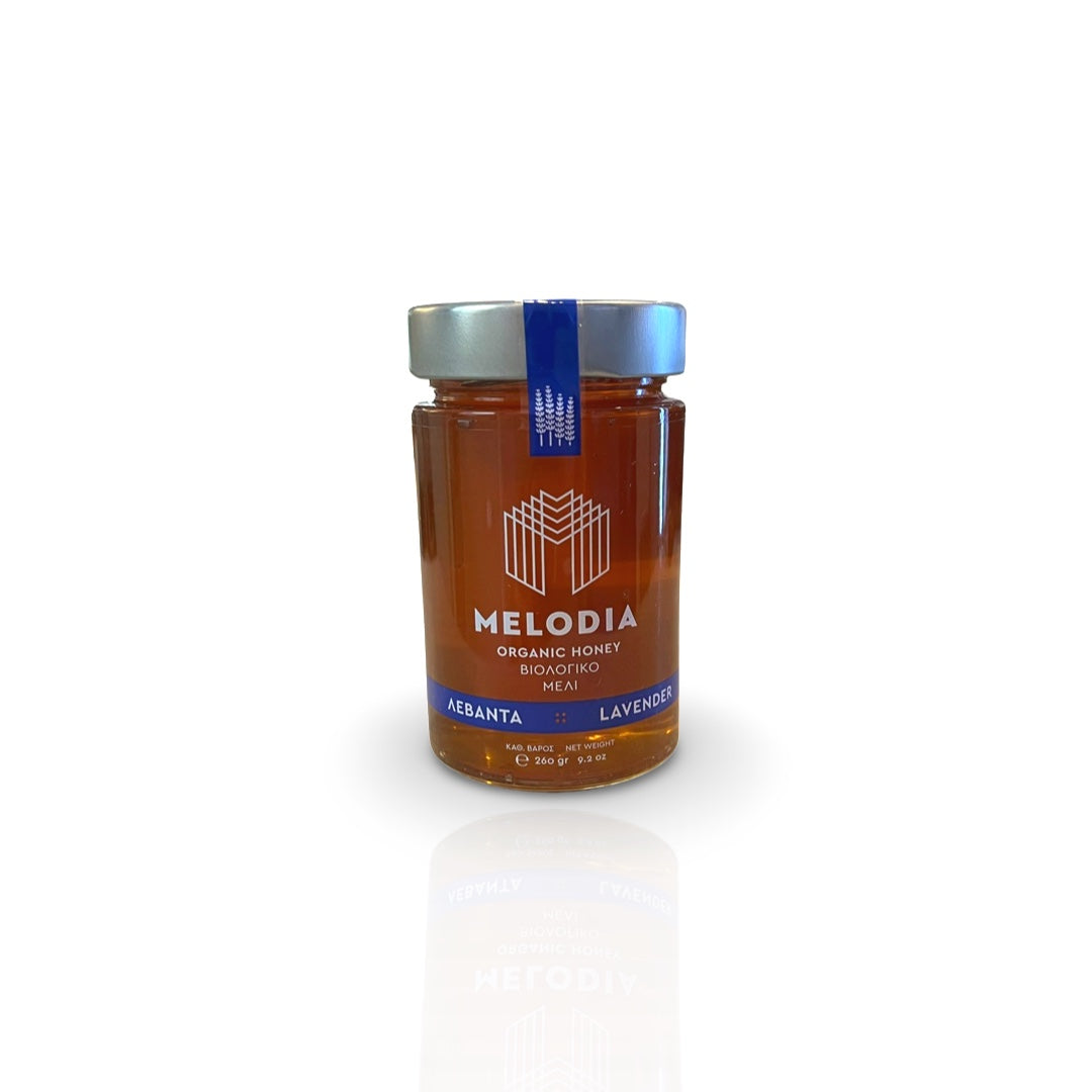Miel de lavande grec Bio d'apiculture nomade 260g