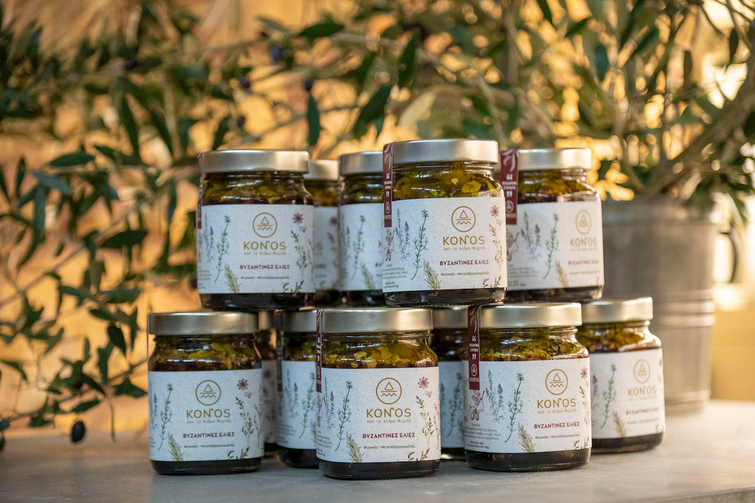 Olives grecques recette byzantine de Màkri (Grèce nord-est) 360g