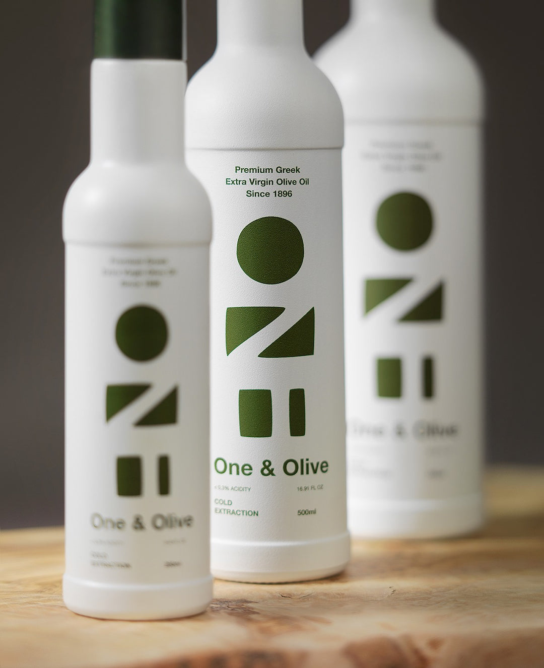 Huile d'olive extra vierge de Messénie de pression très rapide One&Olive