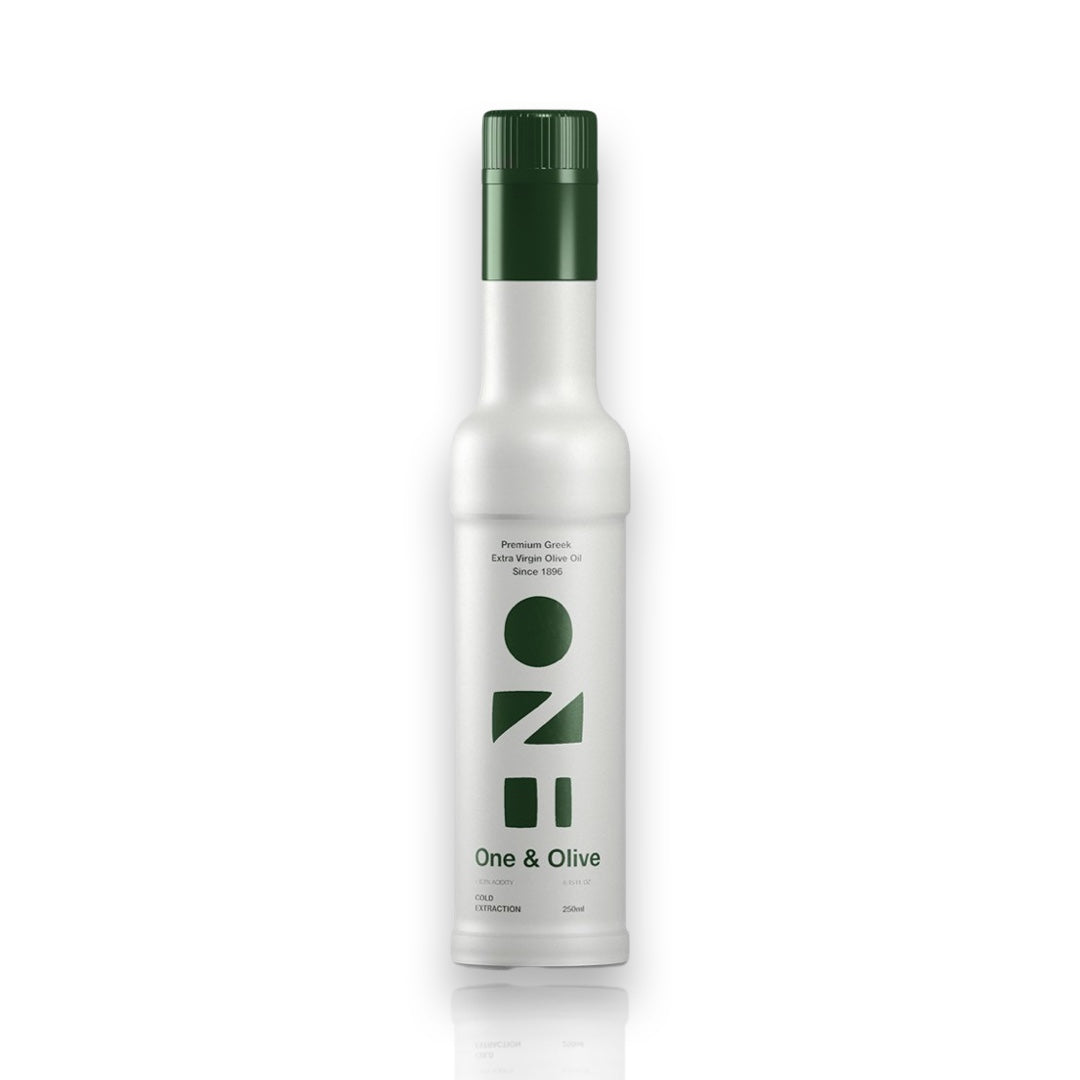 Huile d'olive extra vierge de Messénie de pression très rapide One&Olive