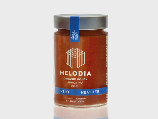 Miel de bruyère grec Bio d'apiculture nomade 260g