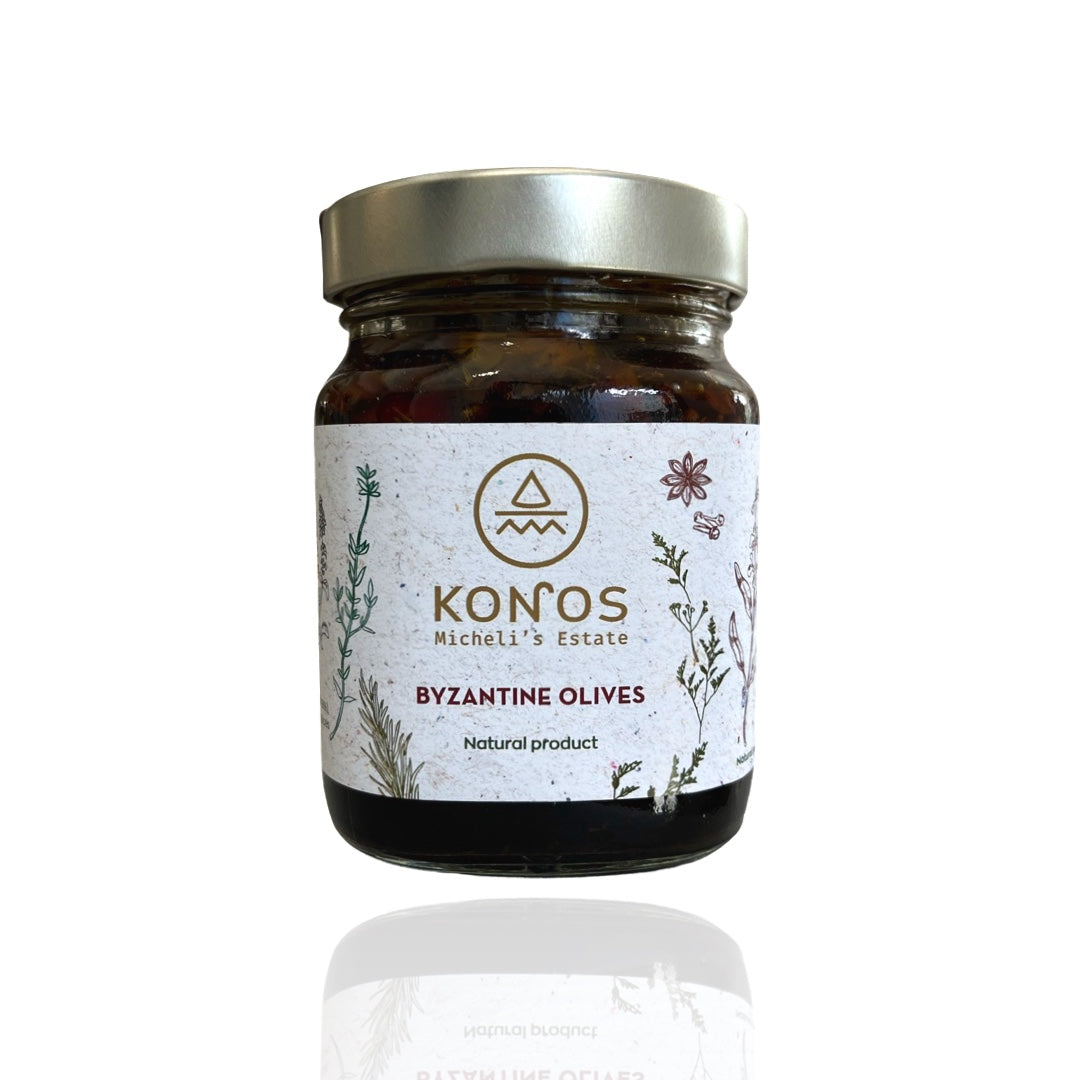 Olives grecques recette byzantine de Màkri (Grèce nord-est) 360g