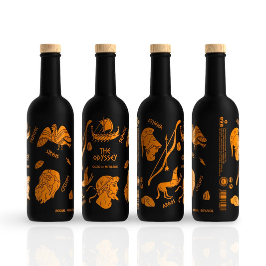Ouzo artisanal de Mytilene Odyssey 200ml