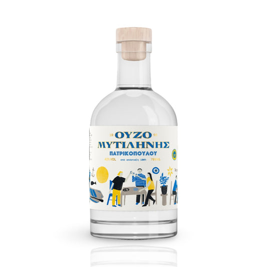 Ouzo artisanal de Mytilini Patrikopoulos 70cl