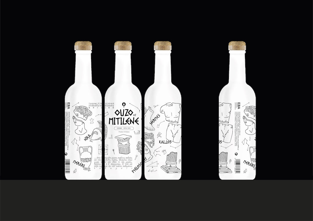 Ouzo artisanal Mytilene 1lt