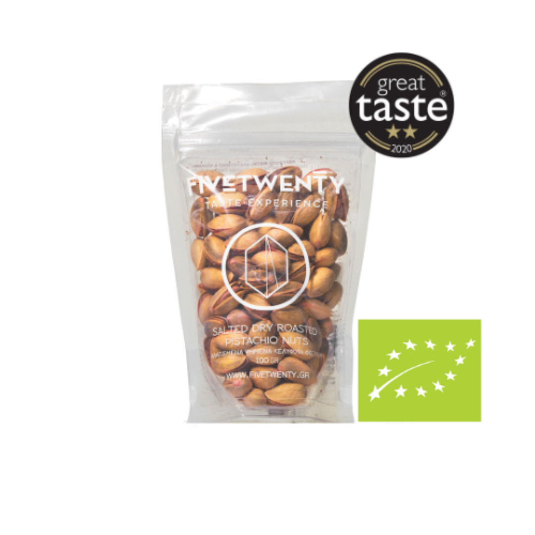 Pistaches d'Égine Bio légèrement salés 100gr