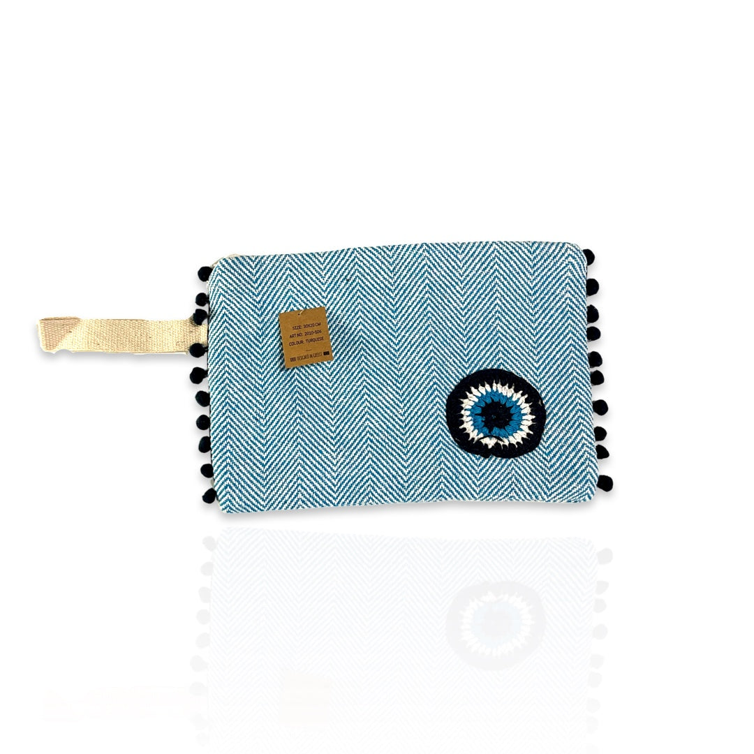 Pochette mati grec en cotton