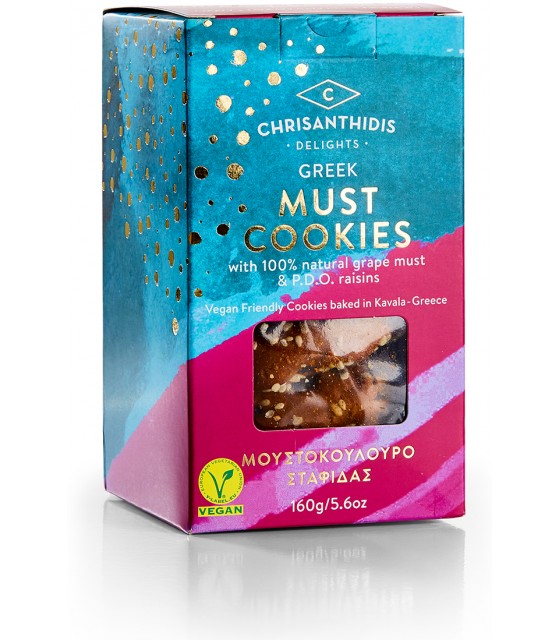 Cookies au moût de raisin 160g
