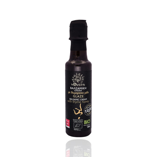 Crème de vinaigre balsamique au miel de thym bio de Crète 200ml