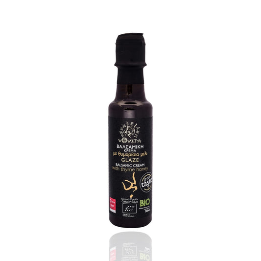 Crème de vinaigre balsamique au miel de thym bio de Crète 200ml