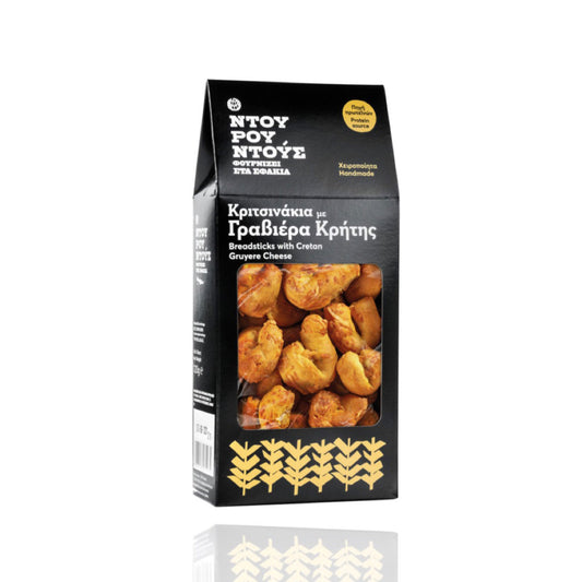 Gressins au gruyère de Crète 120g