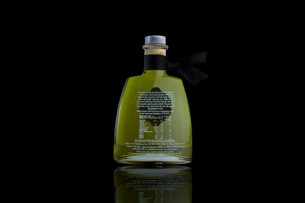 Huile d'olive extra vierge (EVOO) The Governor Edition Premium 500ml