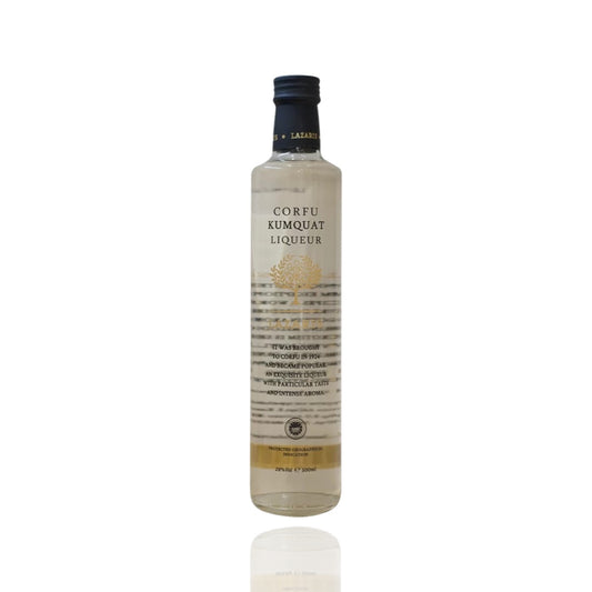 Liqueur blanche de Kumquat de Corfou IGP 500ml