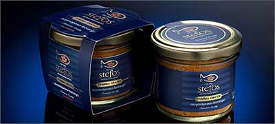 Poutargue râpée en poudre Stefos 50g