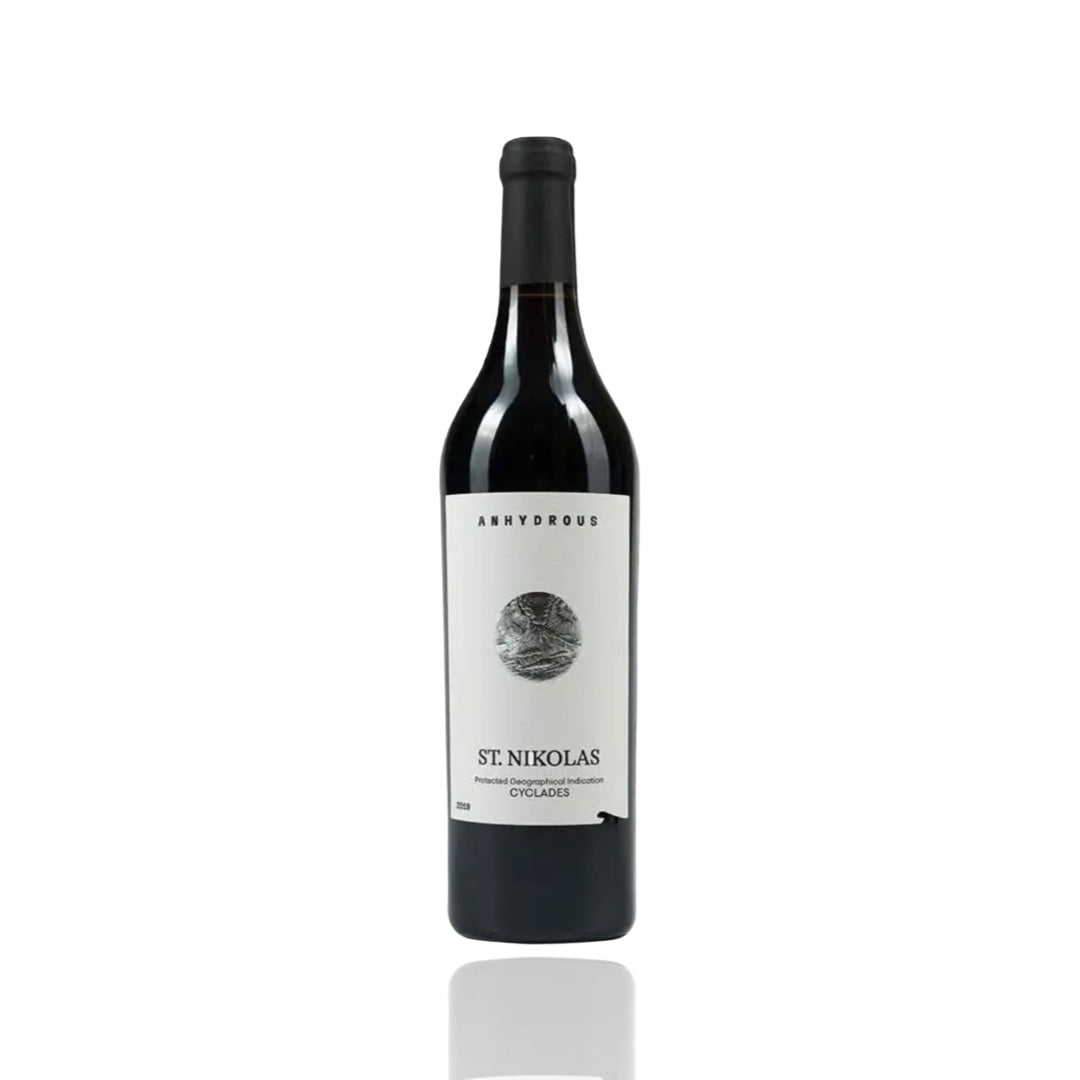 Vin rouge Anhydrous St-Nikolas Mandilartia-Mavrotragano Santorin 75cl