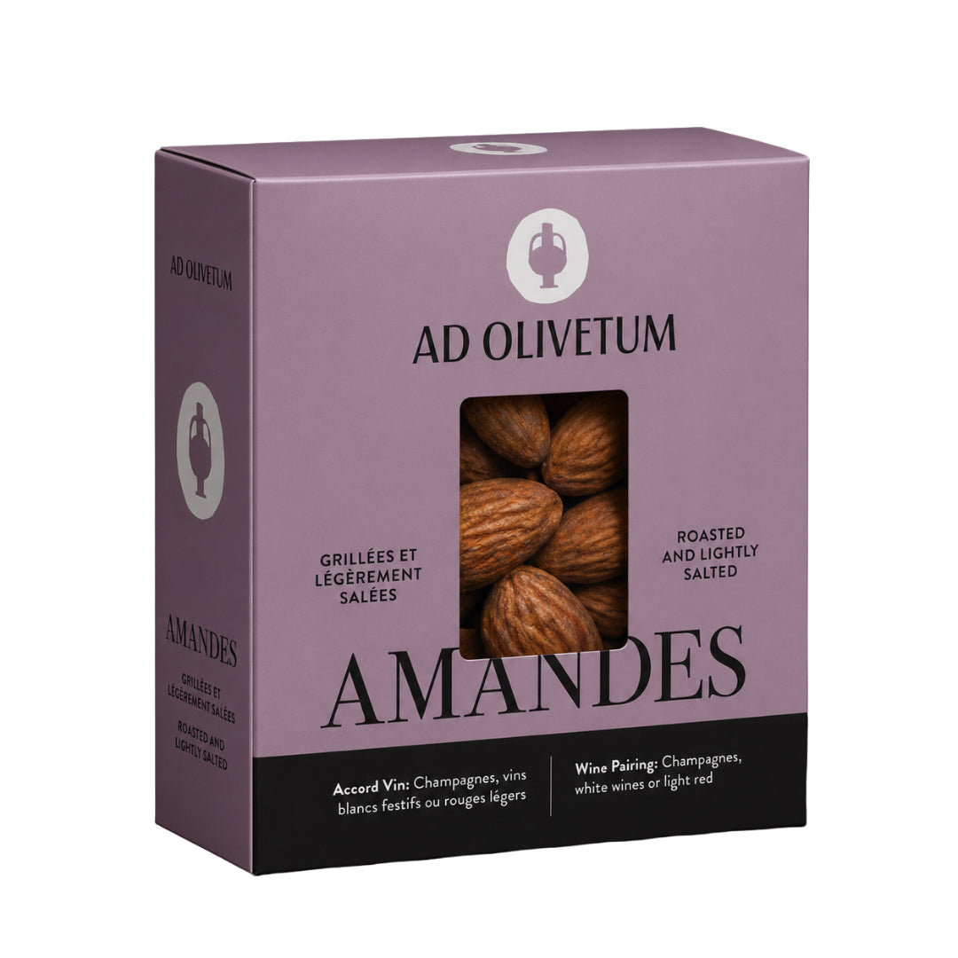 Amandes grecques grillés et légèrement salées Ad Olivetum 150g