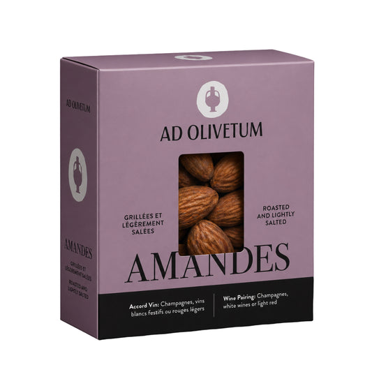 Amandes grecques grillés et légèrement salées Ad Olivetum 150g