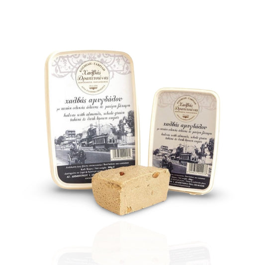 Halva artisanal au tahini complet et sucre de canne 450g