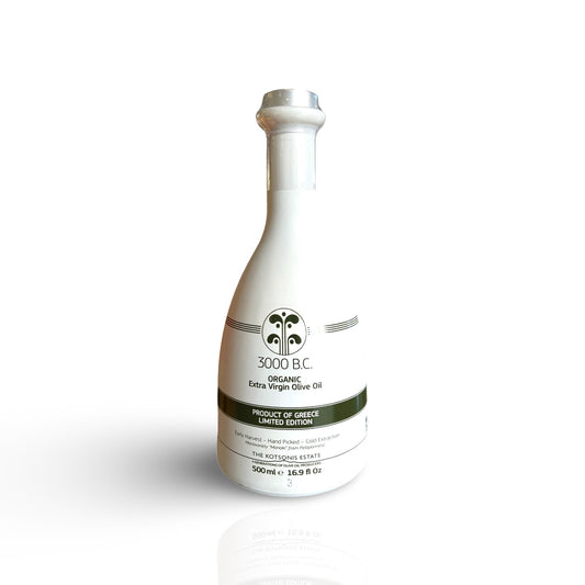 Huile d'olive extra vierge Bio de Mycènes variété Manaki 500ml