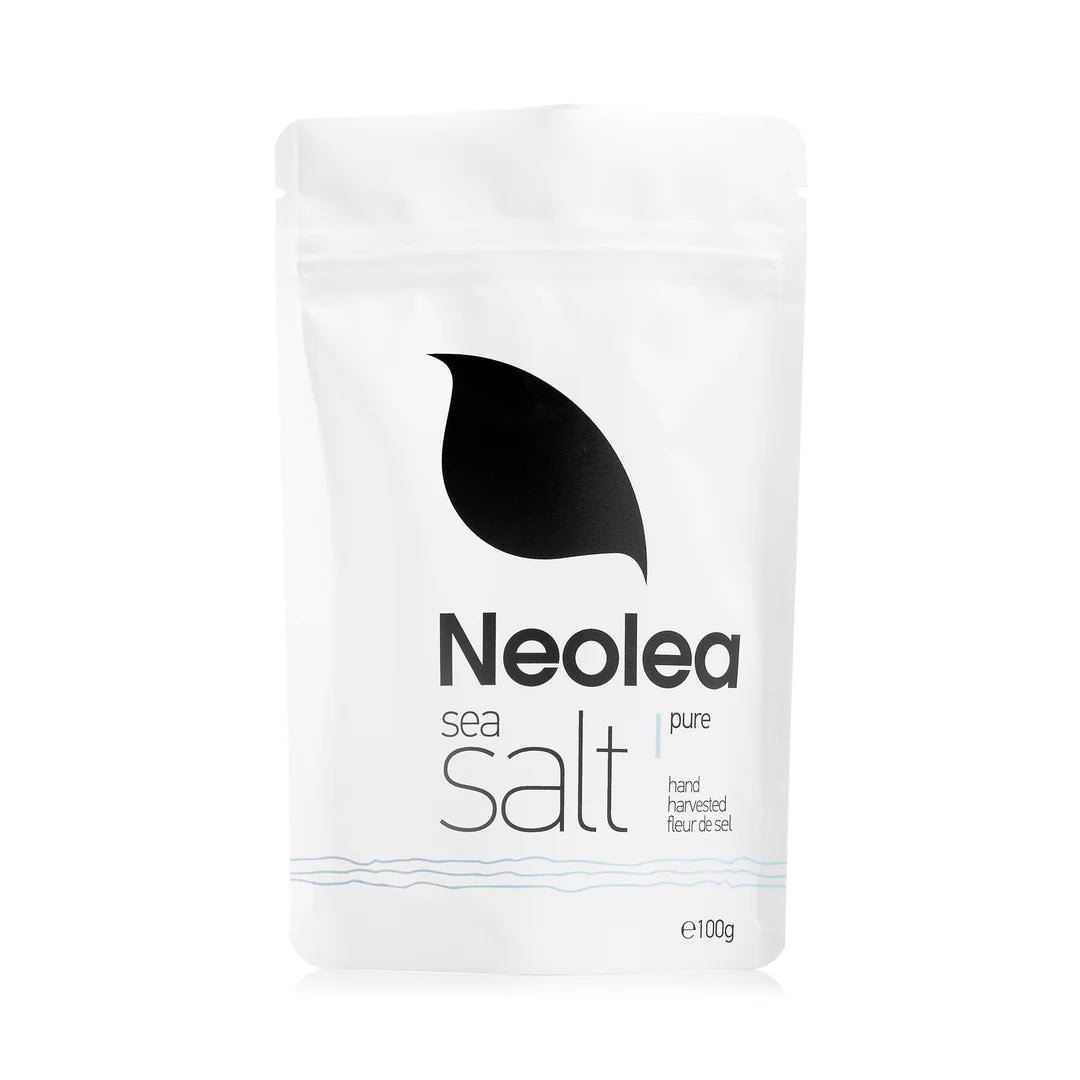 Sachet de recharge fleur de sel marin de la mer Égée Neolea 100g
