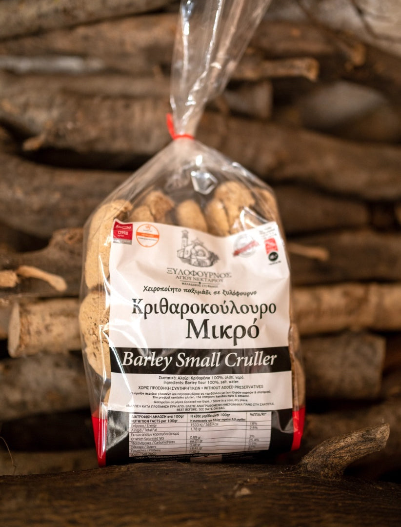 Biscottes d’Orge artisanales Dakos de Crète au Feu de Bois – 550g