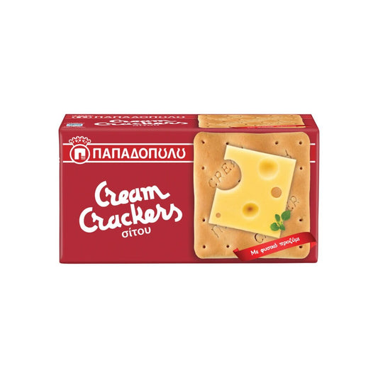 Cream crackers de blé Papadopoulou 140g
