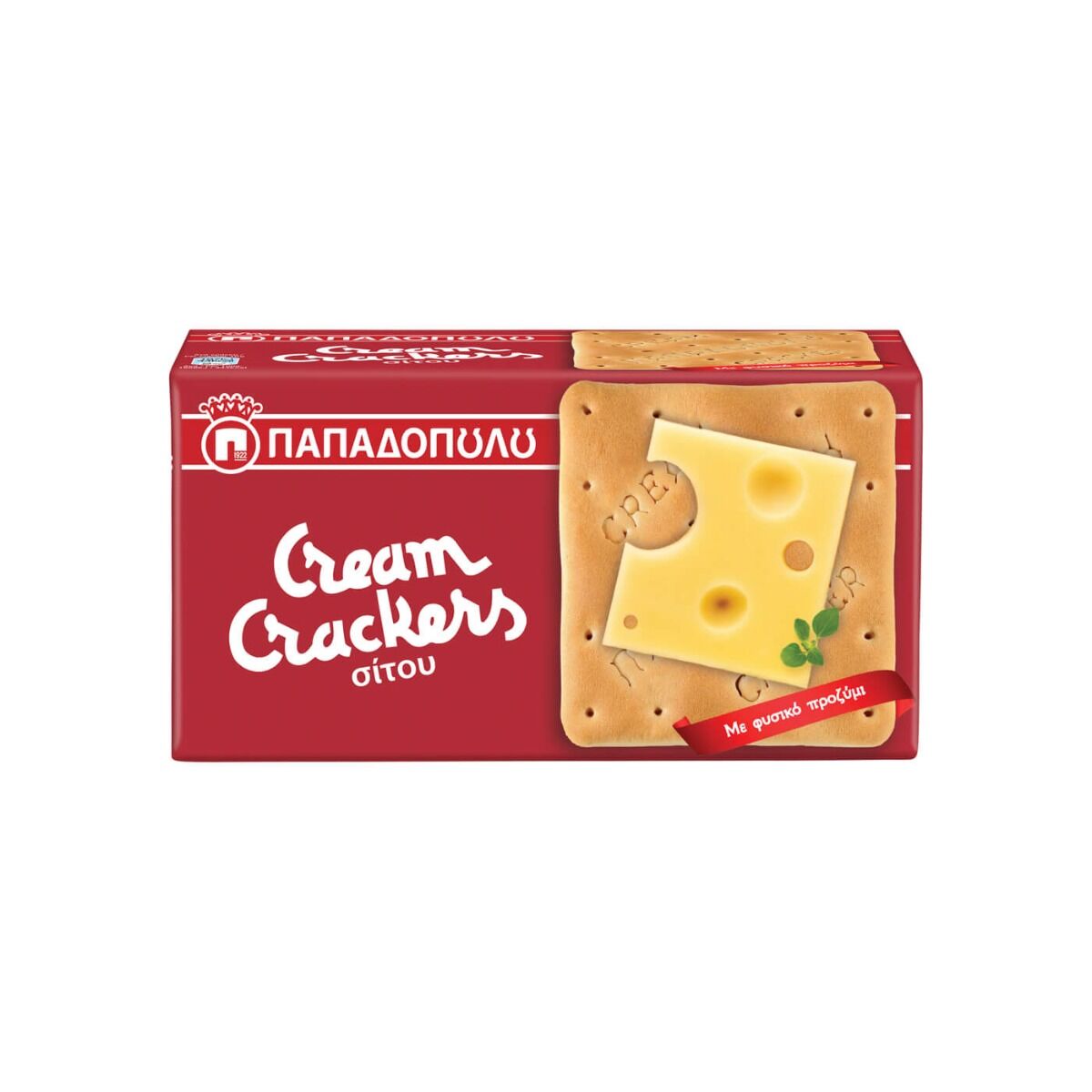 Cream crackers de blé Papadopoulou 140g kipiadi