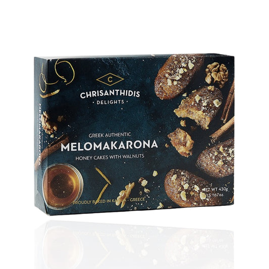 Melomakarona gâteaux de noël au miel et noix 430g