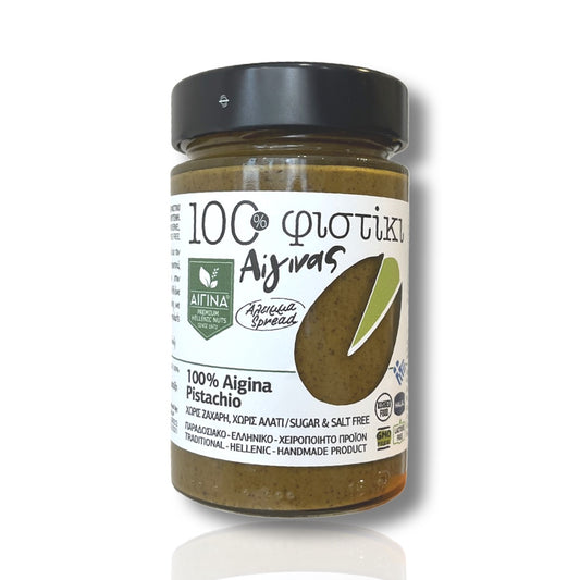 Pâte à tartiner de pistaches d’Égine AOP 100% naturelle sans sucre 210g