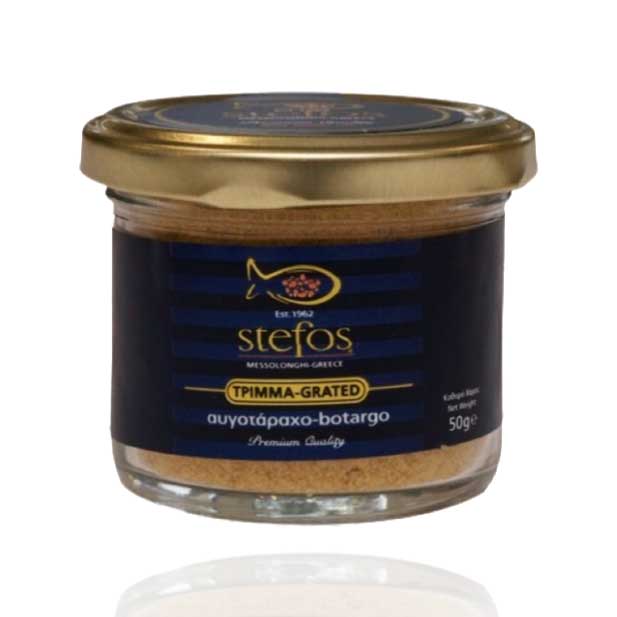 Poutargue râpée en poudre Stefos 50g