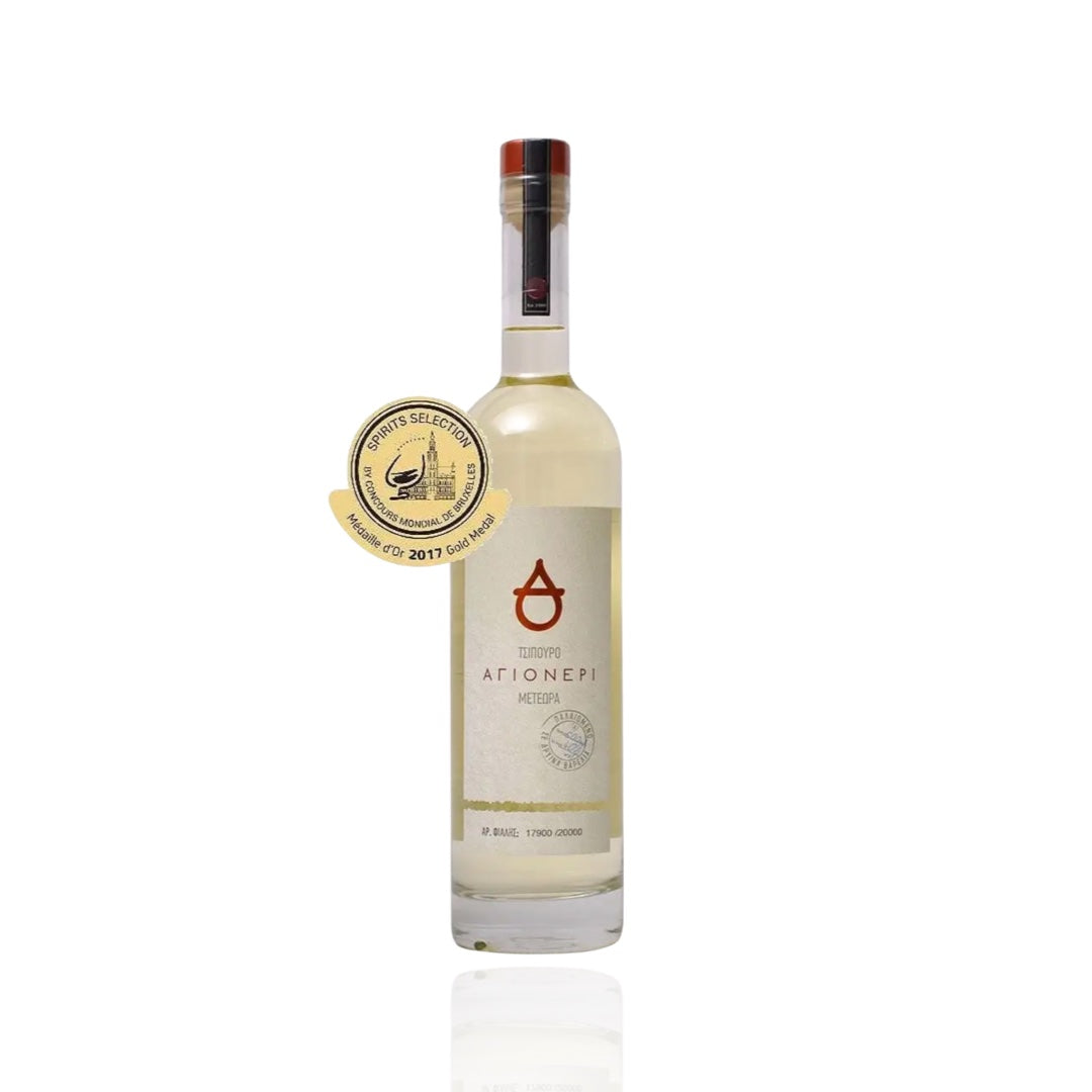 Tsipouro âgé 12 mois Agioneri (grappa grecque)